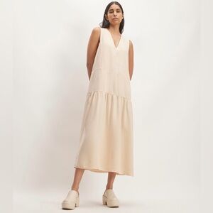 Everlane the tencel v neck dress woman’s xl